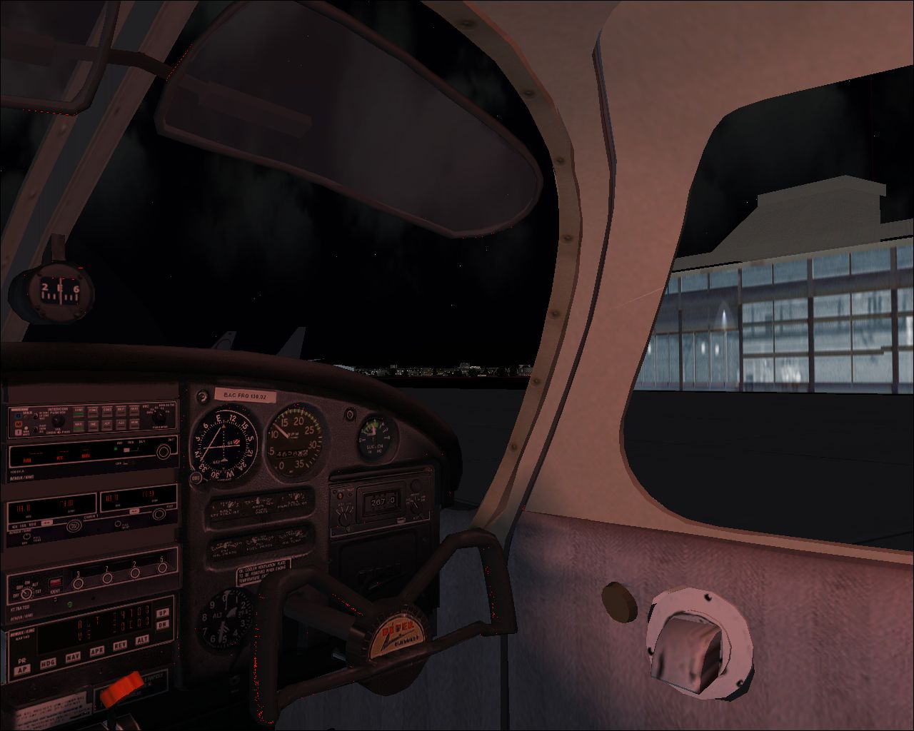 Fs2004 - Picturereal Mainpanel (2D-Panel) For Piper Cherokee 140 From Ole Egholm (Pa2814Oe