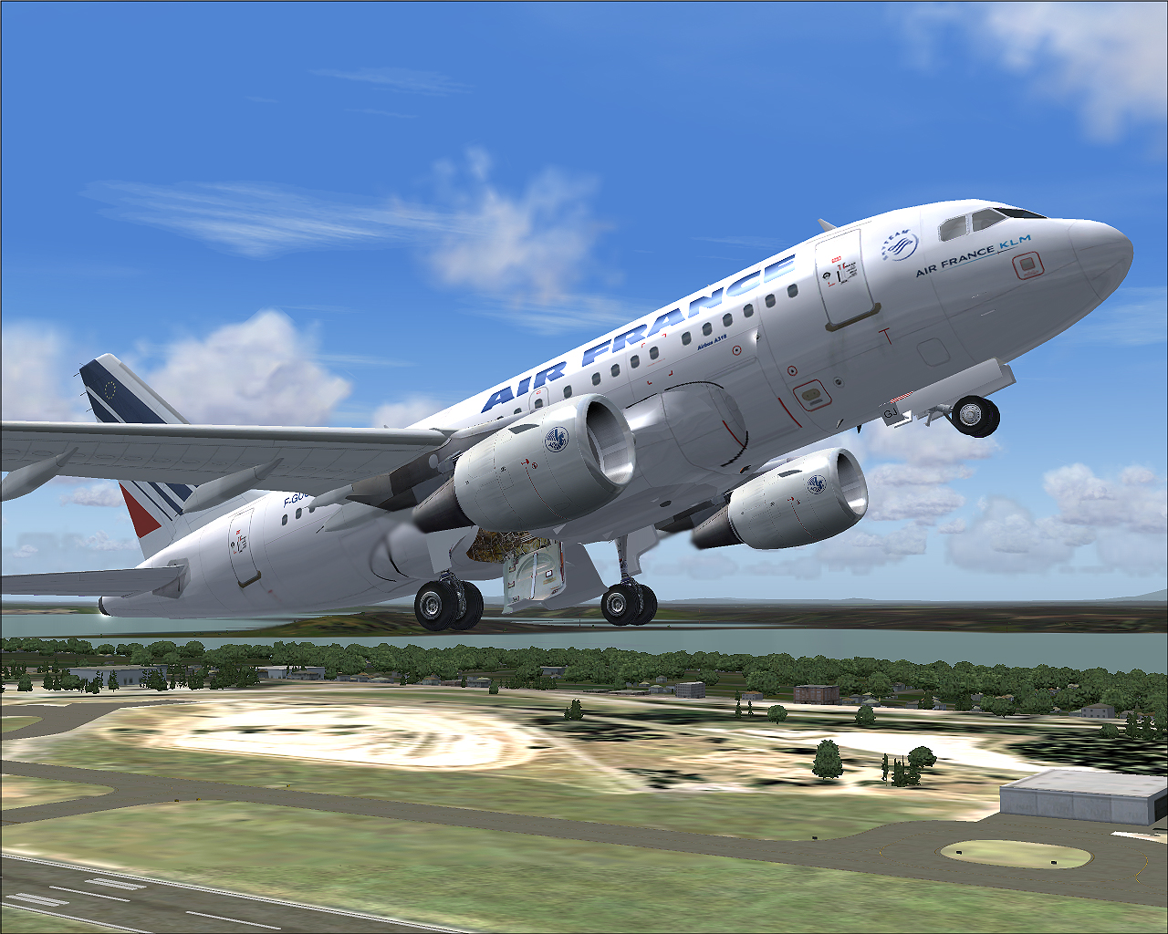Ifdg Airbus A318 Air France- Ifdg Is Proud To Present The Airbus A318