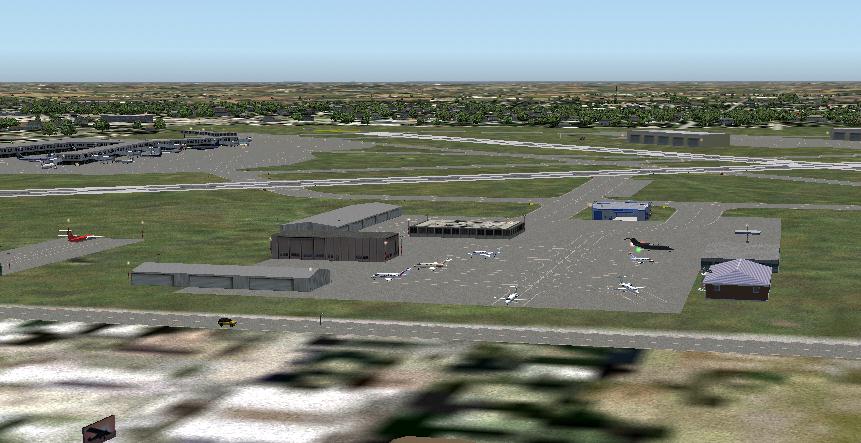 Fs2004 Scenery-The Des Moines International Airport (Kdsm) Is Owned And Operated By The Ci