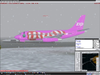 Fs2004 Zip Air Boeing 737-200 (Gmax) Zip Air Is A (Now Defunct) Subsidiary Airline Of Air