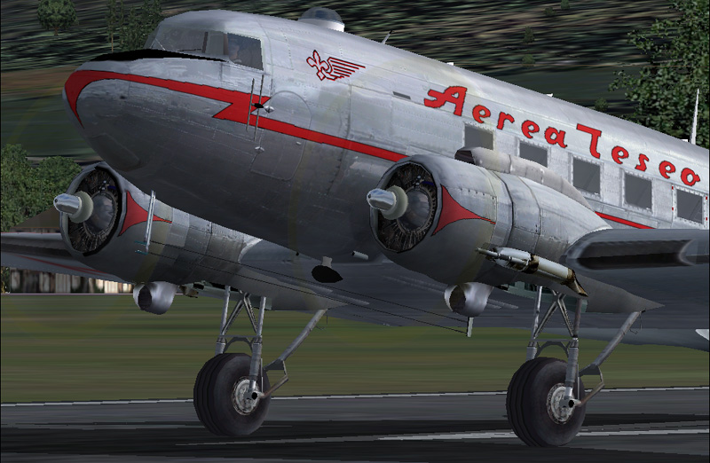 Fs2004/Fs2002 Maam-Sim Dc-3 Aerea Teseo S.a — 1