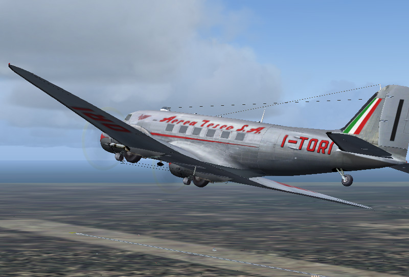Fs2004/Fs2002 Maam-Sim Dc-3 Aerea Teseo S.a