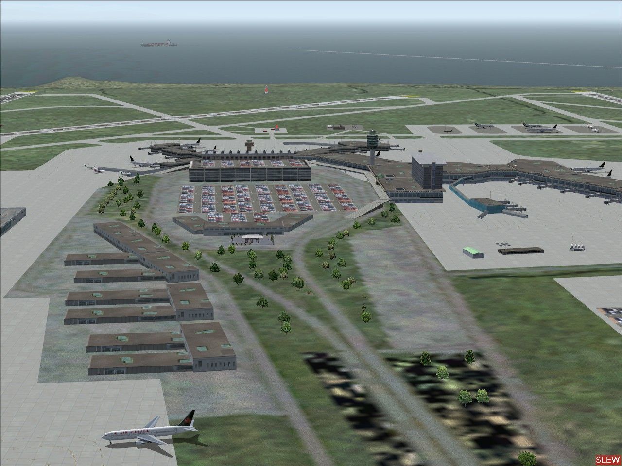 Fs2004 Scenery-Vancouver International Airport-Cyvr42V+ Upgrade To Make Cyvr42 Compatible