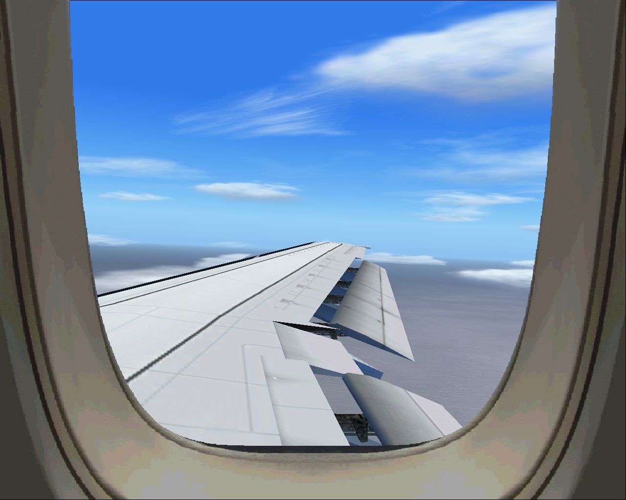 Fs2004 - Picturereal Panel Airbus A-300/310 With Full Internal Views Incl