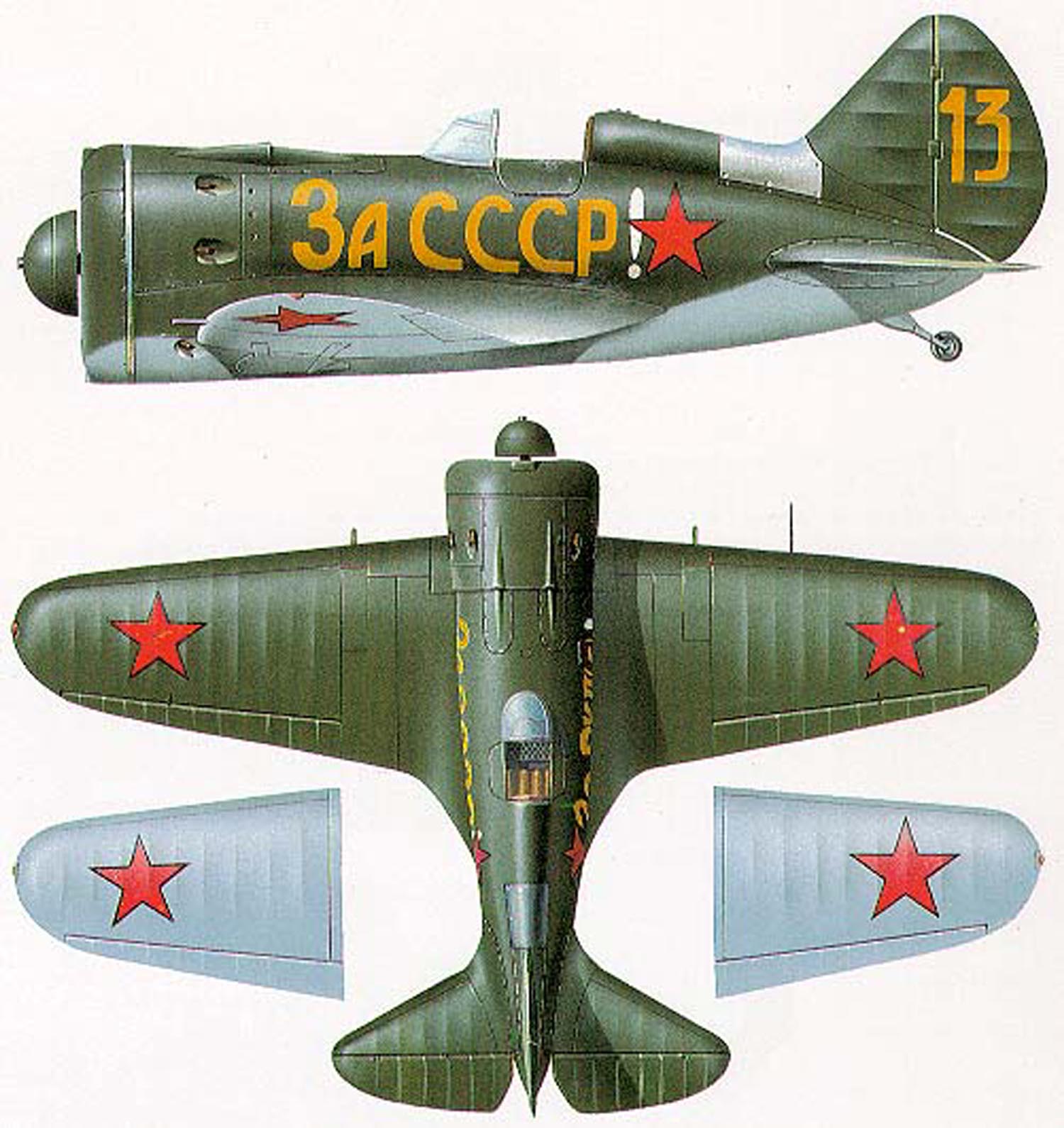 Polikarpov I-16 Instruction Manual, With Complete Documentation And Pictures