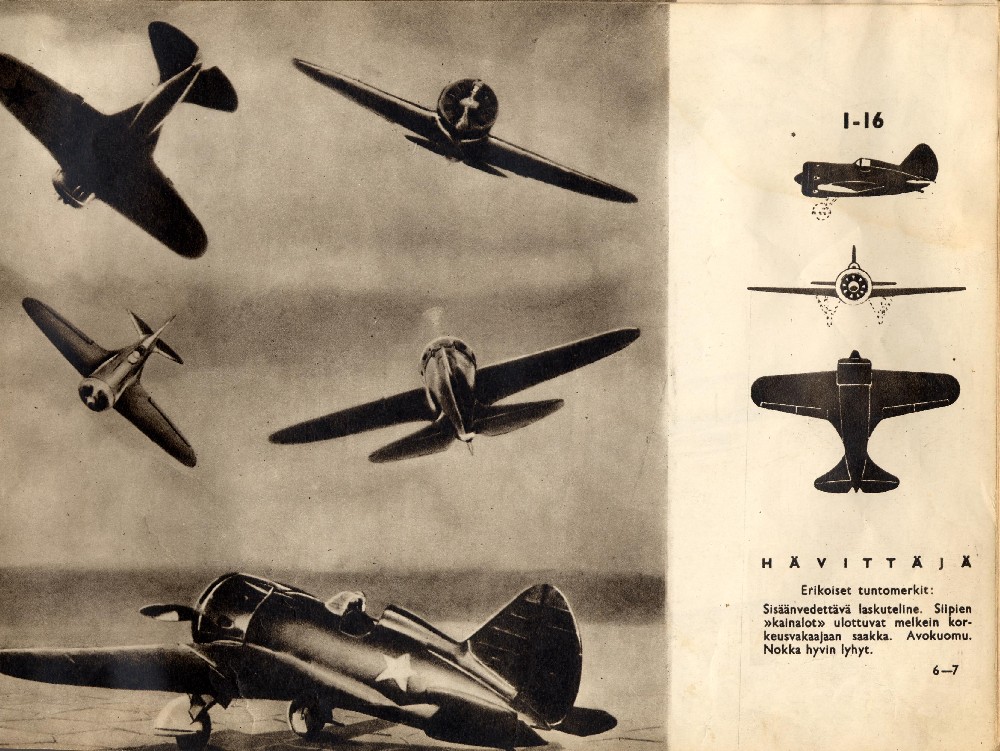 Polikarpov I-16 Instruction Manual, With Complete Documentation And Pictures
