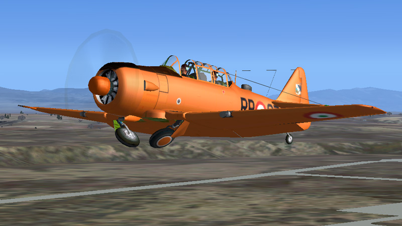 Fs2004 North American T-6 Texan - Aeronautica Militare Italiana - R.v