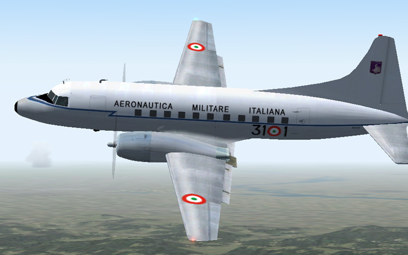 Fs2004/Fs2002 Convair Cv-440/61 Aeronautica Militare Italiana - 31/1 - Based On Repaint Te