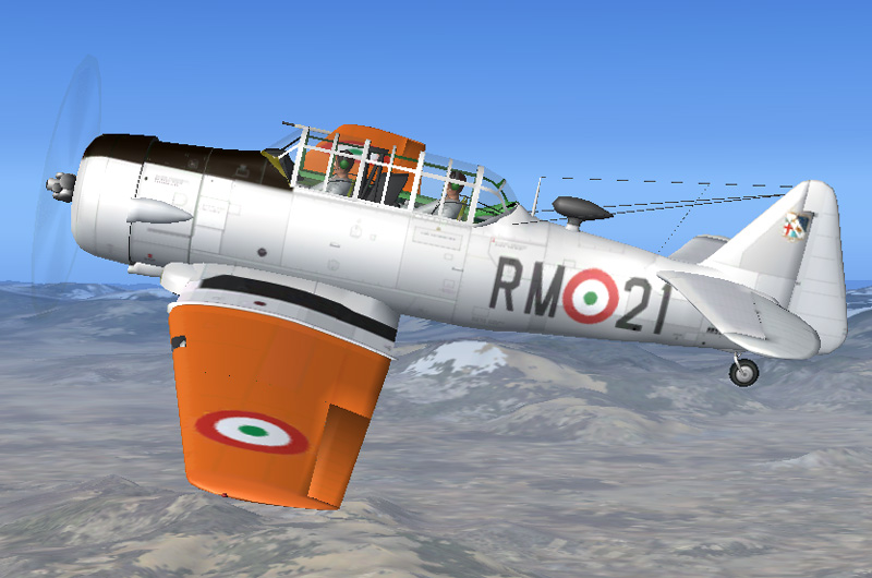 Fs2004 North American T-6 Texan - Aeronautica Militare Italiana - R.v — 1
