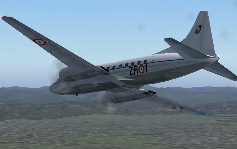 Fs2004/Fs2002 Convair Cv-440/61 Aeronautica Militare Italiana Zr/1 - Based On Repaint Temp