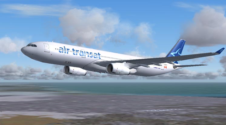 Project Opensky Airbus A330-300 Air Transat C-Gkts Thanks For Downloading My Repaint