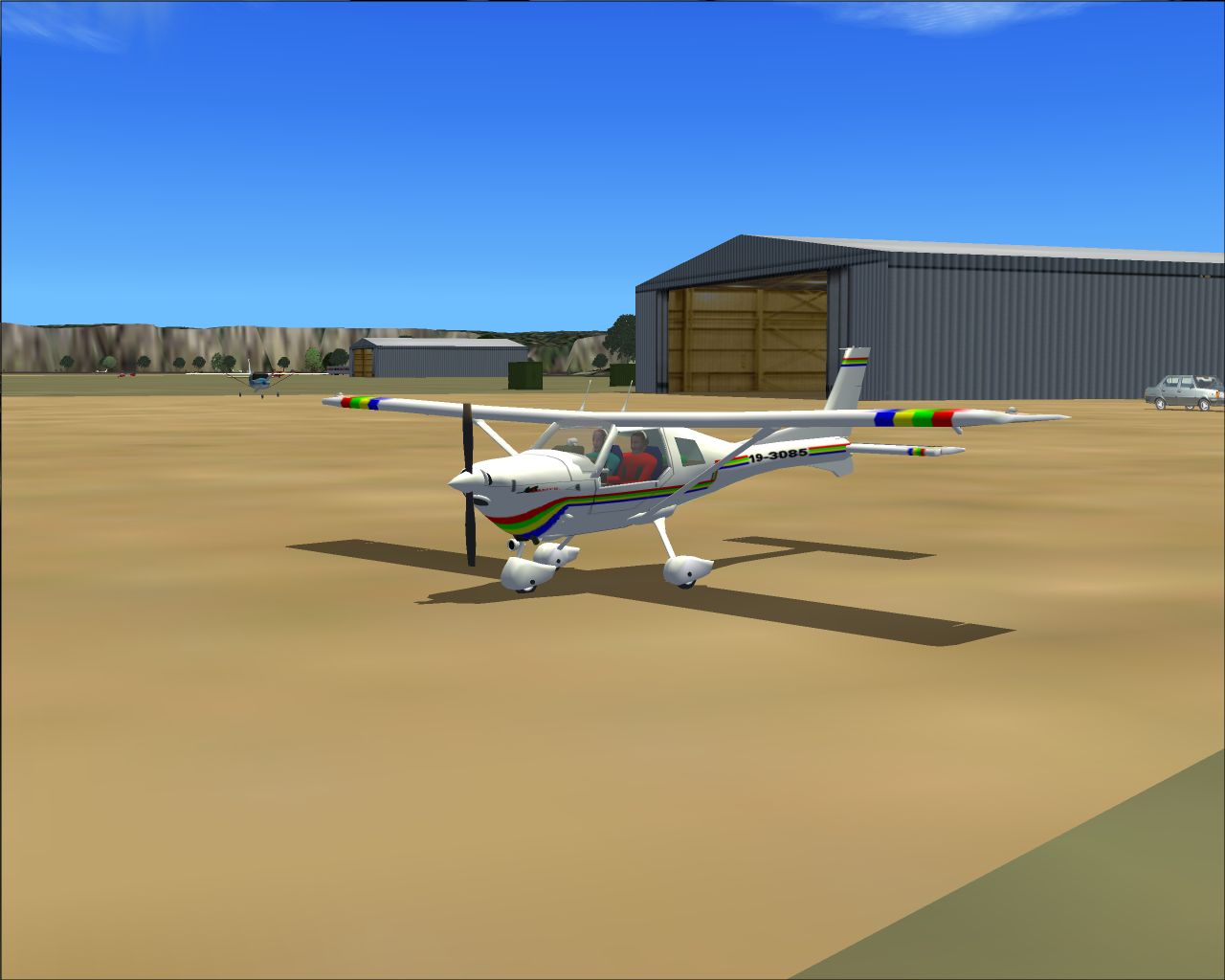 Australias The Oaks Airfield Scenery Enhancement Files For Fs2004 Description: - The Oaks