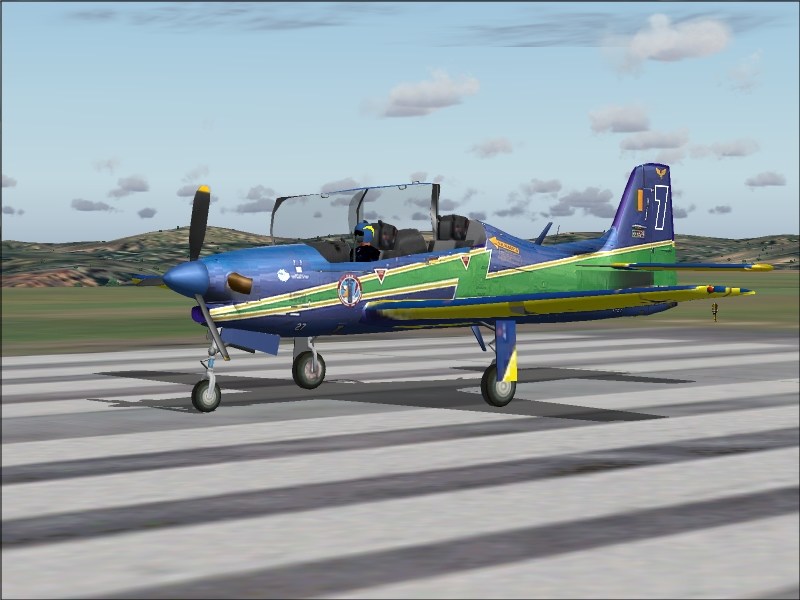 Embraer Super Toucan Prototype Alx And A-29 At-29 Brazilian Air Force By Fsfab Denis Da Si