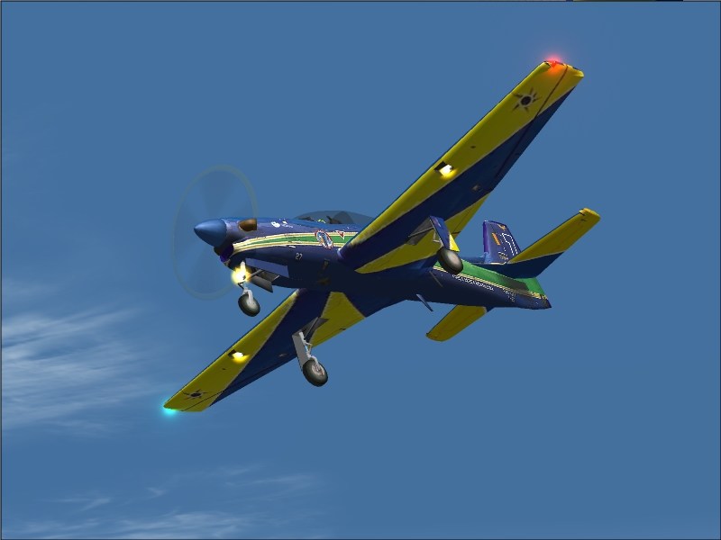 Embraer Super Toucan Prototype Alx And A-29 At-29 Brazilian Air Force By Fsfab Denis Da Si