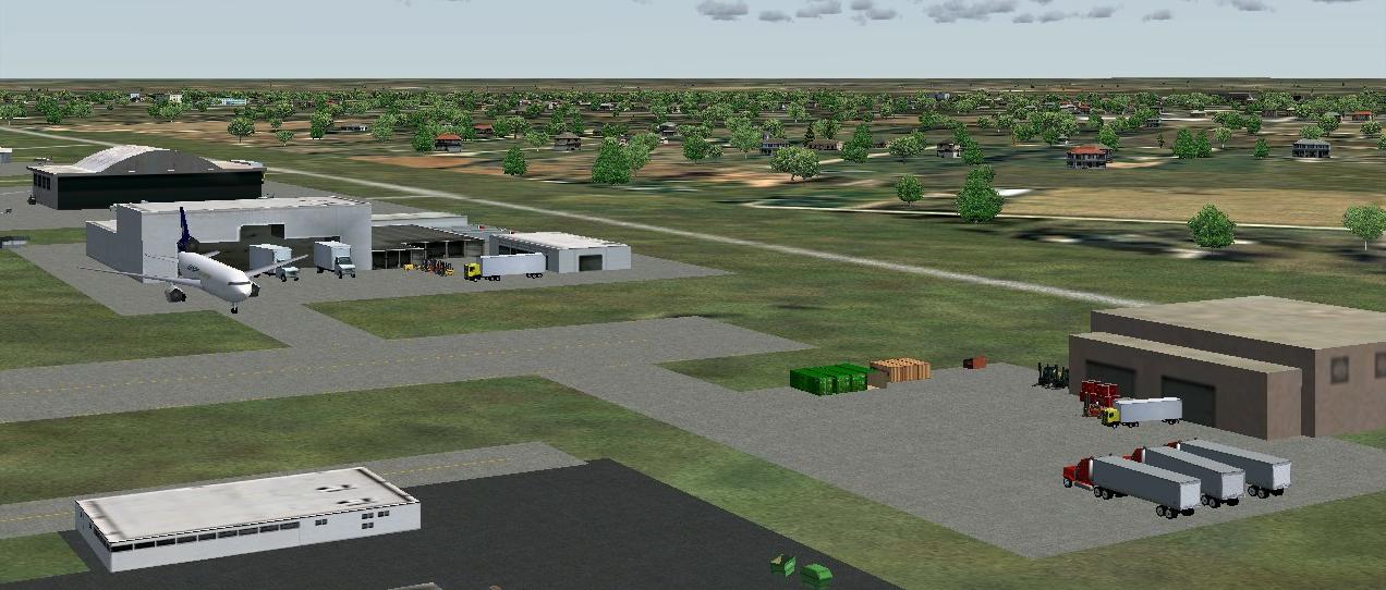Cyeg Edmonton International For Flightsim Fs2004/Fs9 Created By Sidney Schwartz Using Ez-S