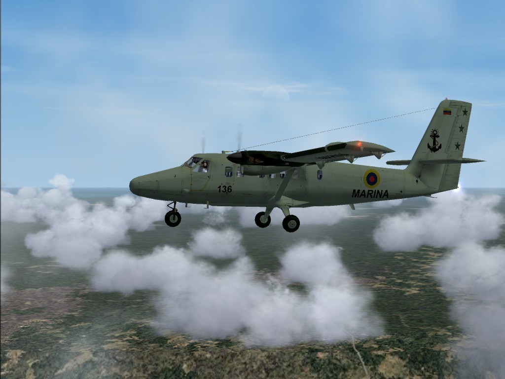 Fs2004 De Havilland Dhc-6-300 Twin Otter Infanteria De Marina De Venezuela