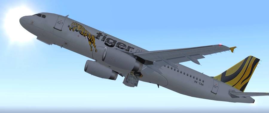 Ifdg Airbus A320-232 Iae V2527 Tiger Airways - Thank You For Downloading The Ifdg A320-232