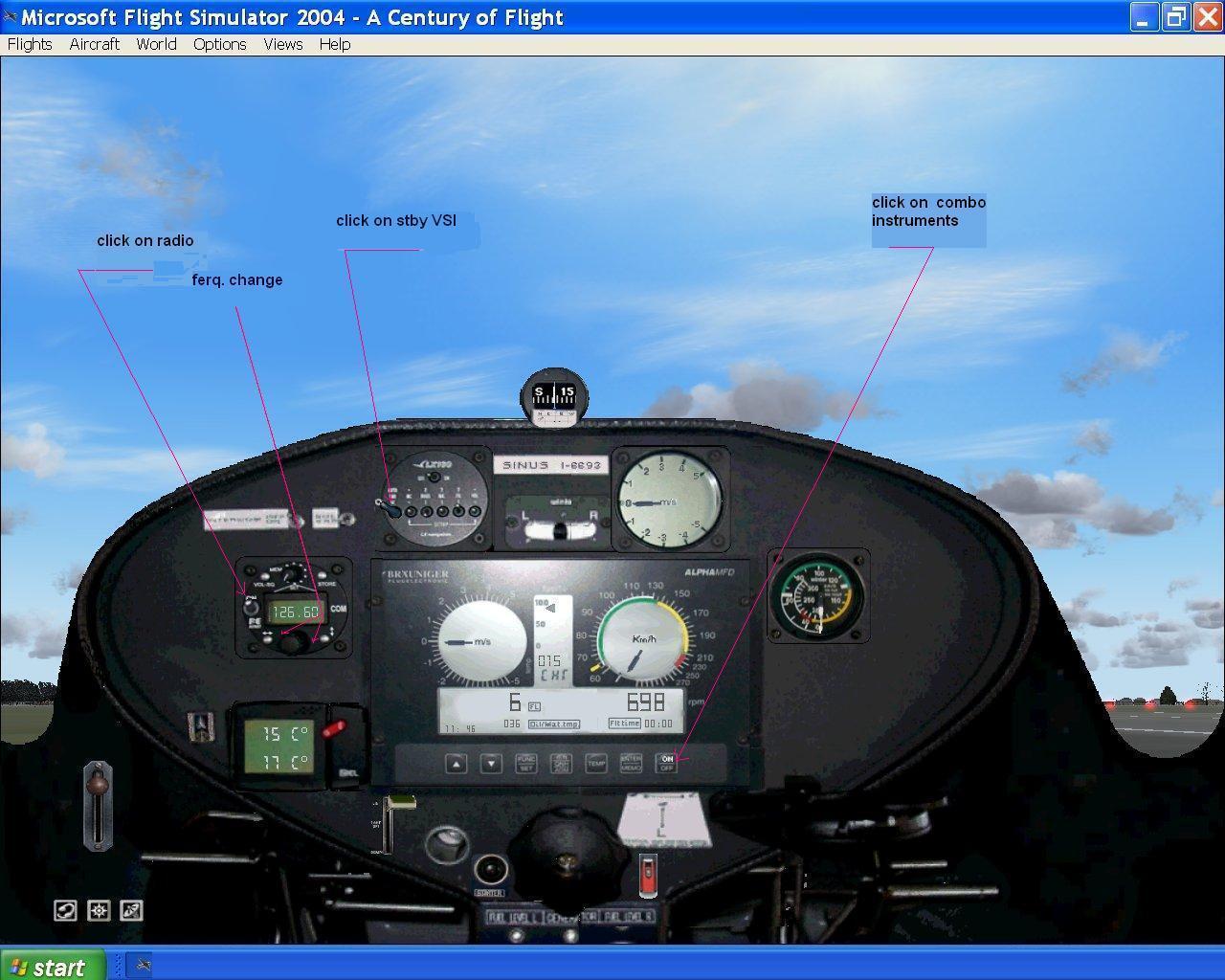 This Is A Full Bundle (Aircraft And Panel) For Flight Simulator 2004, This File Has Not Be