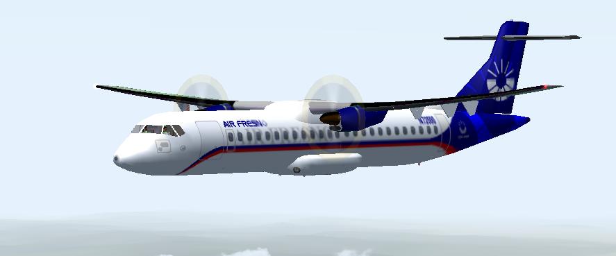 Fs2004 Air Fresno Virtual Airlines Atr 72-200 And 72-500 Aircraft By John Murchison (Arnz)