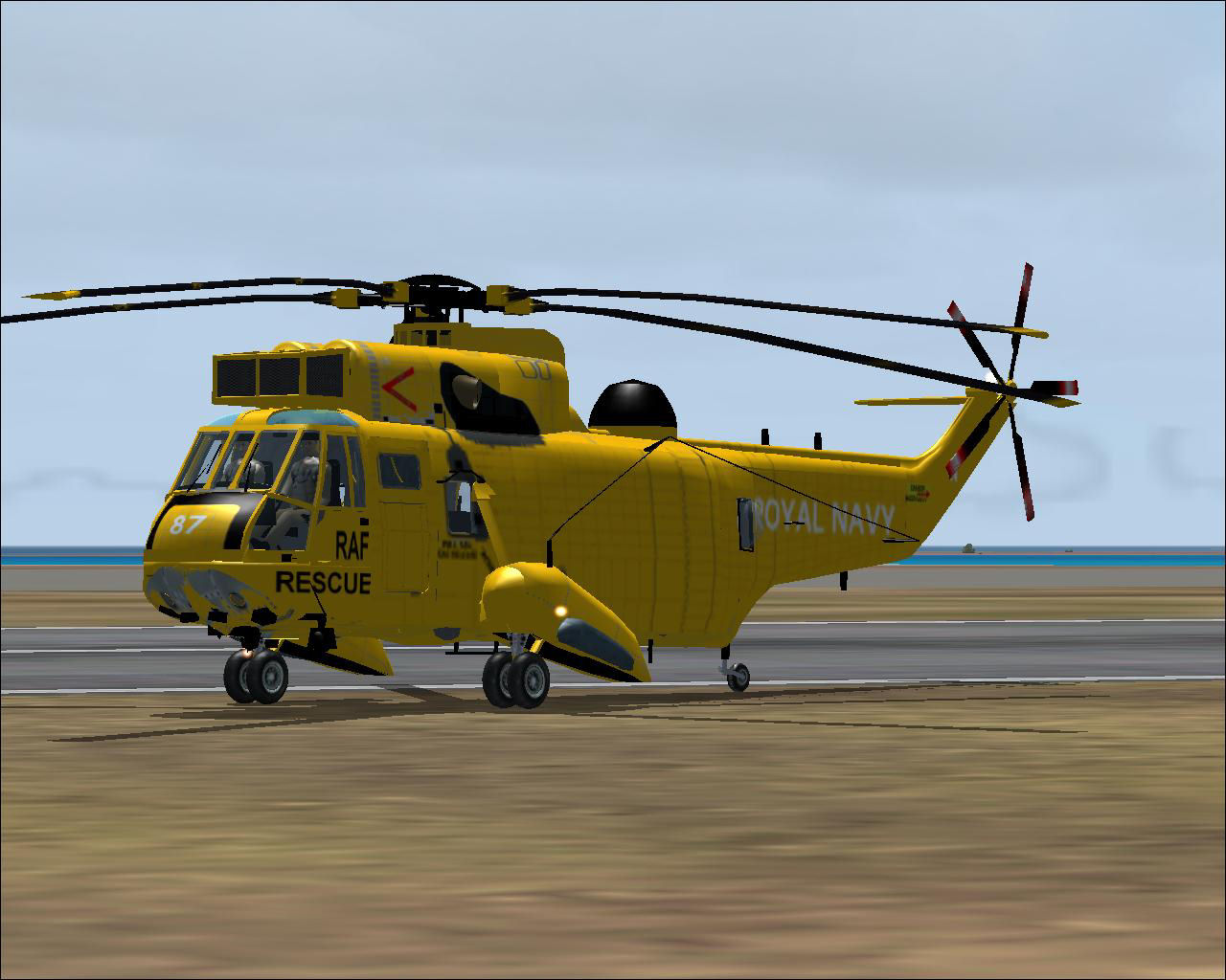 Fs2004 Westland Sea King Har3A