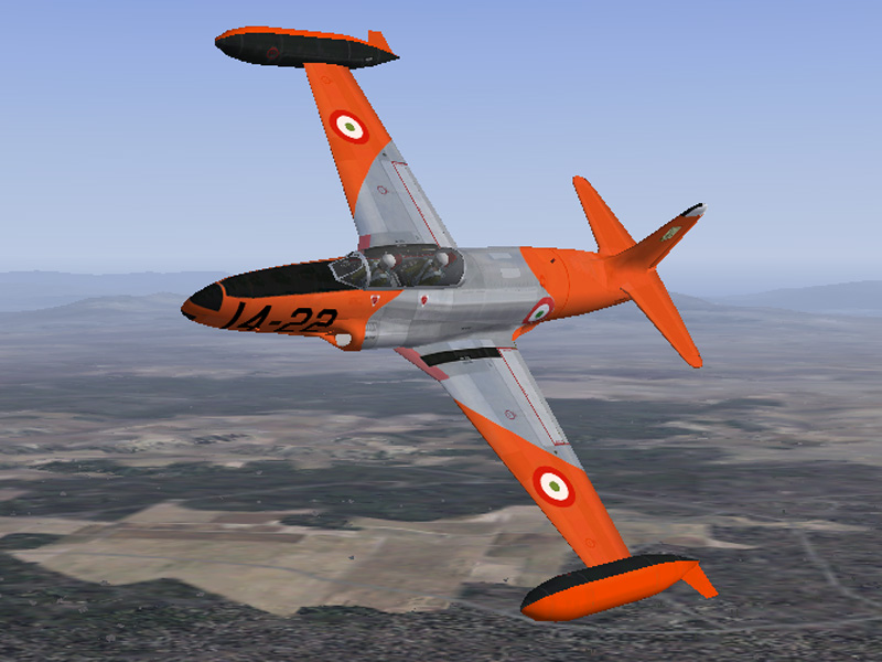 Fs2004 T-33A Italian Air Force , 14 Stormo Radiomisure Fs2004 Lockheed T33 A Shooting Star