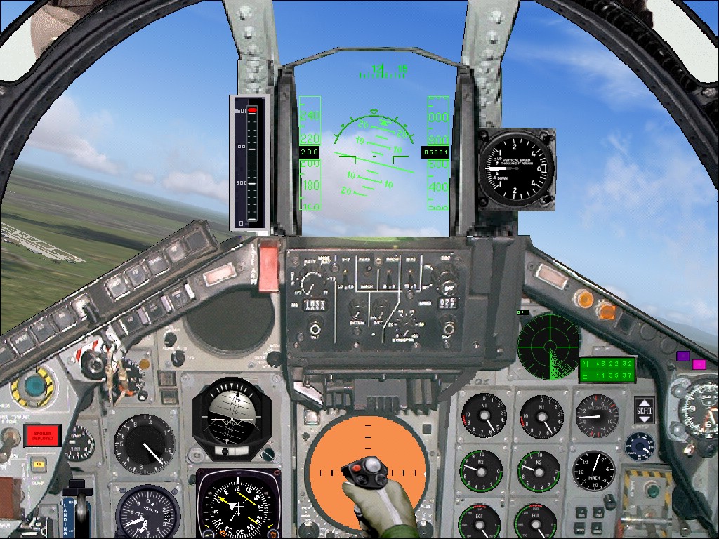 Photorealistic Tornado Panel For Fs2004/2002 With Some Surprising Views, Like Wingman And