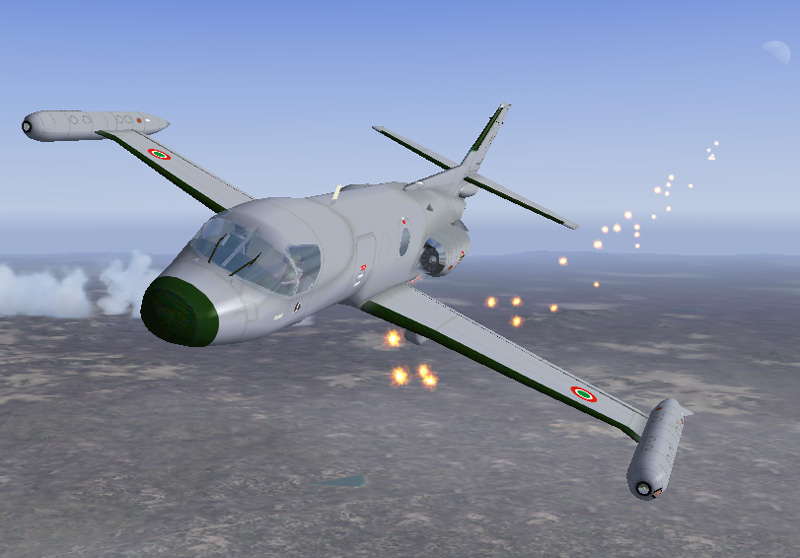 Fs2004/Fs2002 Piaggio-Douglas Pd-808, Aeronautica Militare Italiana (Italian Air Force), E — 1