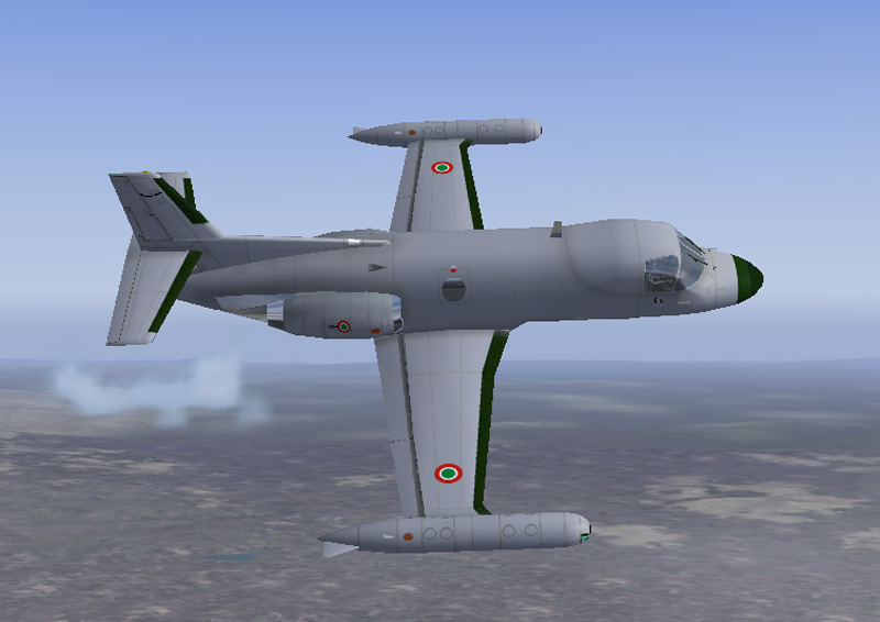 Fs2004/Fs2002 Piaggio-Douglas Pd-808, Aeronautica Militare Italiana (Italian Air Force), E