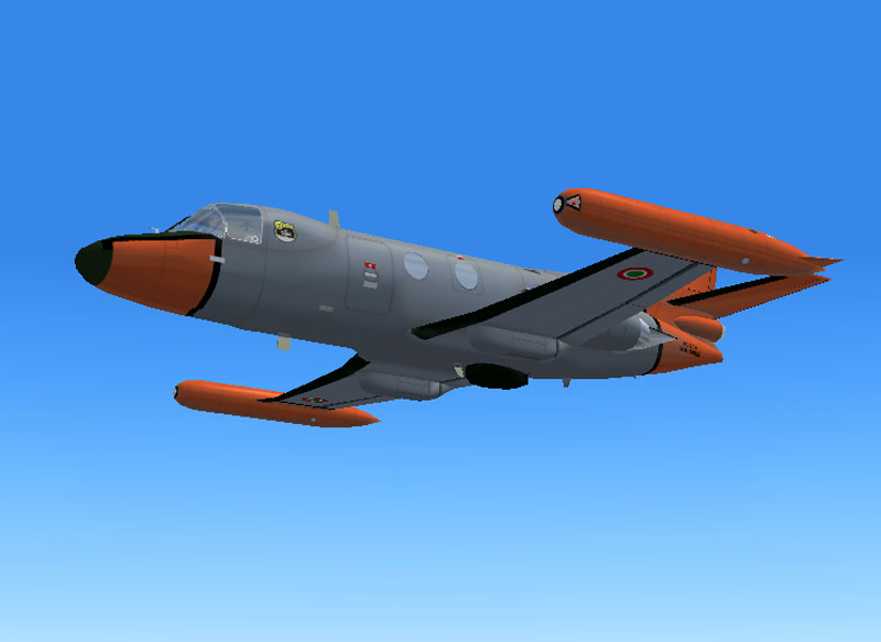 Fs2004/Fs2002 Piaggio-Douglas Pd-808, Aeronautica Militare Italiana (Italian Air Force), R