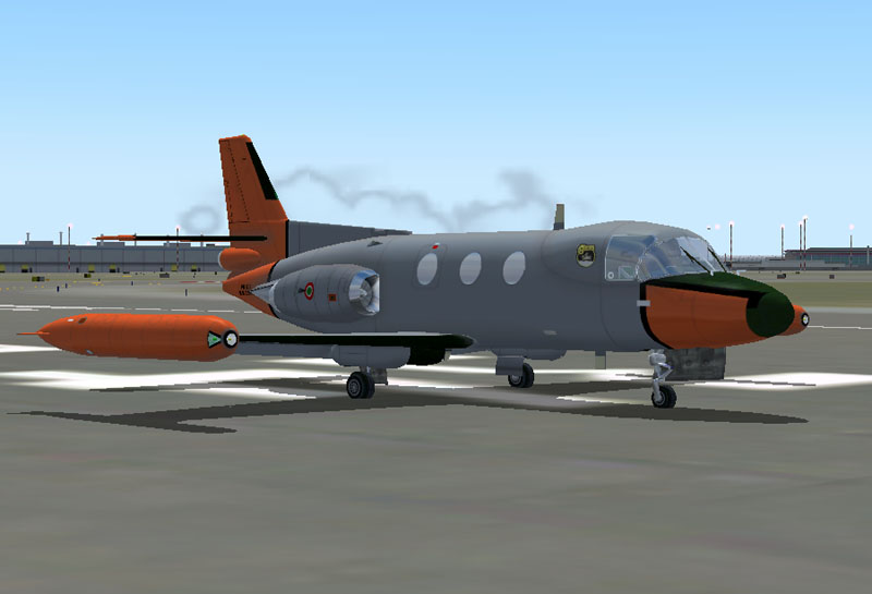 Fs2004/Fs2002 Piaggio-Douglas Pd-808, Aeronautica Militare Italiana (Italian Air Force), R