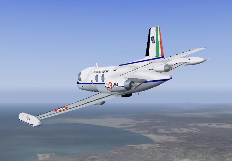 Fs2004/Fs2002 Piaggio-Douglas Pd-808, Aeronautica Militare Italiana (Italian Air Force), V — 1