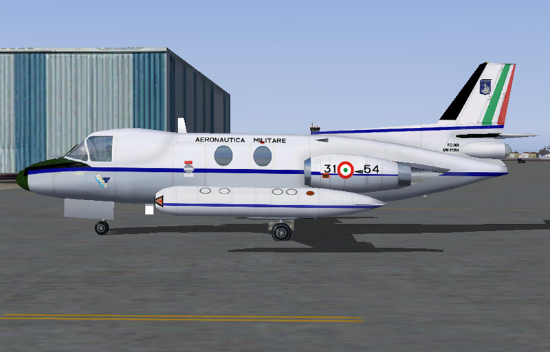 Fs2004/Fs2002 Piaggio-Douglas Pd-808, Aeronautica Militare Italiana (Italian Air Force), V