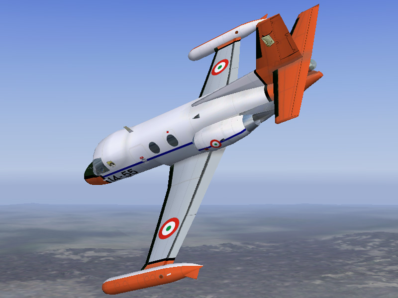 Fs2004/Fs2002 Piaggio-Douglas Pd-808, Aeronautica Militare Italiana (Italian Air Force), R