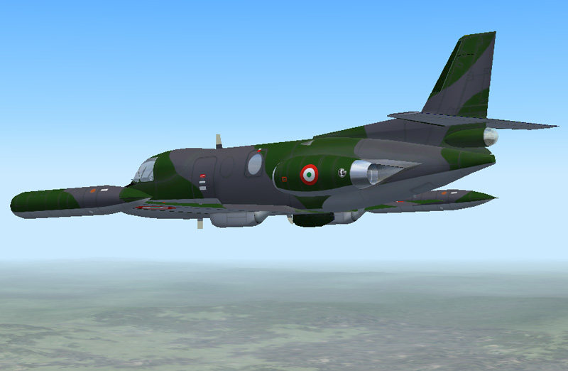 Fs2004/Fs2002 Piaggio-Douglas Pd-808, Aeronautica Militare Italiana (Italian Air Force), E