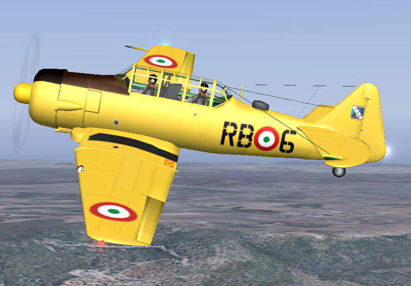 Fs2004 North American T-6 Texan - Aeronautica Militare Italiana - R.v — 1