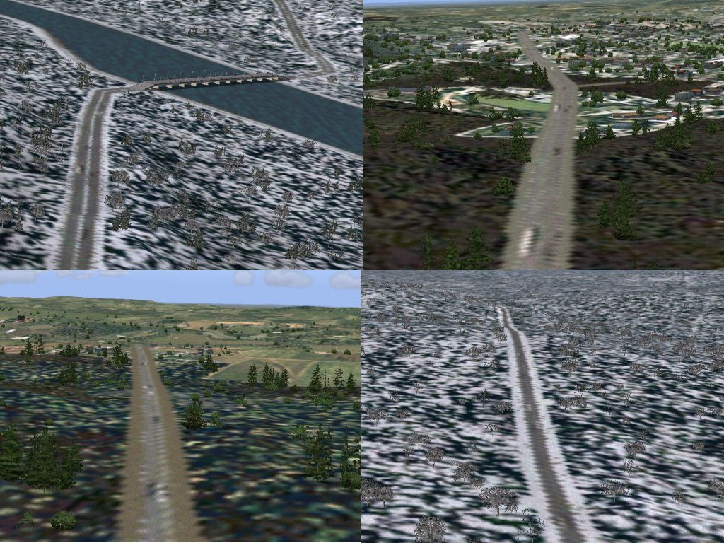 Flight Simulator 2004 Photo Roads Improved Road Files Based On Picturereal Pictures Of Act