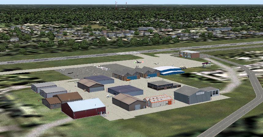 Fs2004 Scenery-University-Oxford Airport (Kuox) Serves Oxford And Lafayette County And Is — 1