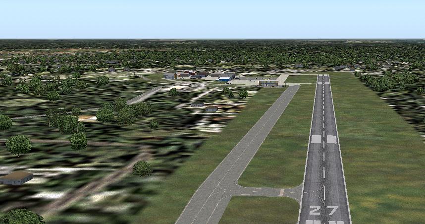 Fs2004 Scenery-University-Oxford Airport (Kuox) Serves Oxford And Lafayette County And Is