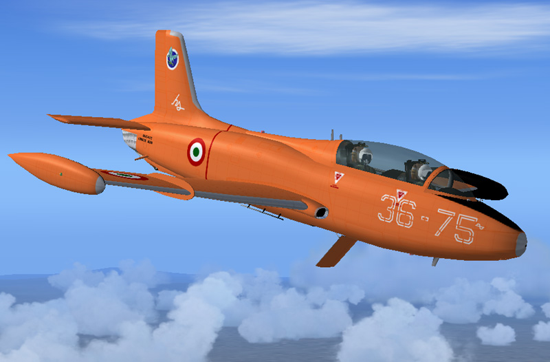 Fs2004 Aermacchi Mb-326 Italian Air Force , 36Th Stormo Fs2004 Aermacchi Mb-326, Textured