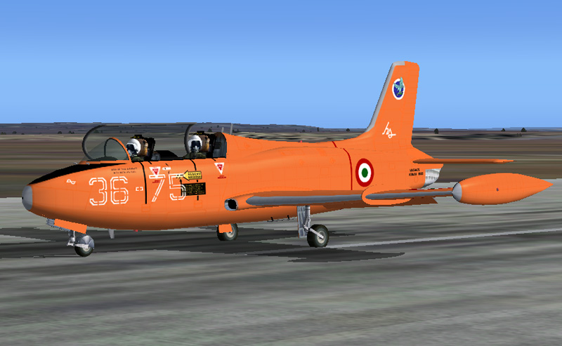 Fs2004 Aermacchi Mb-326 Italian Air Force , 36Th Stormo Fs2004 Aermacchi Mb-326, Textured