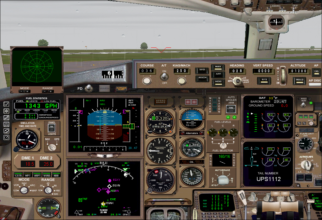 Fs2004 Panel // Panel For Fs2004, By Ken Mitchell Boeing 757 Panel, Original Bitmap Chris