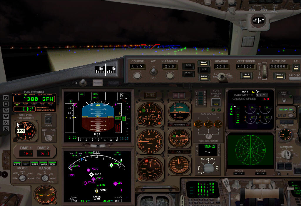 Fs2004 Panel // Panel For Fs2004, By Ken Mitchell Boeing 757 Panel, Original Bitmap Chris