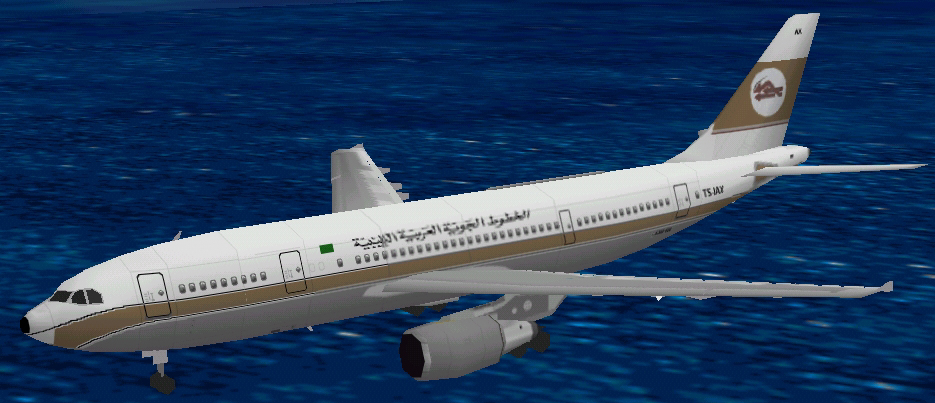 Flight Simulator 98 Airbus A300B4-622R Of Libyan Arab Airlines