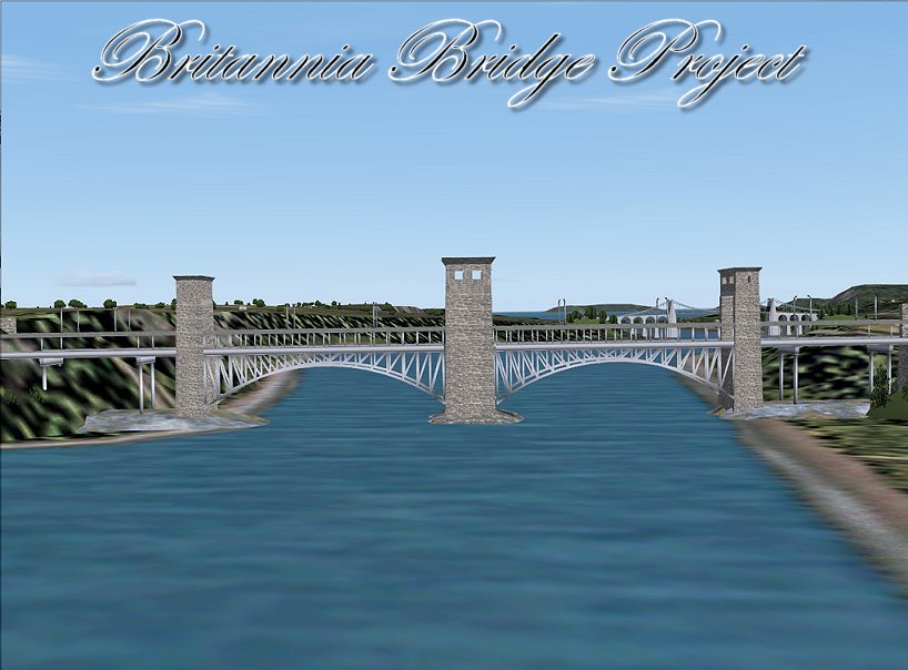 Thank You For Downloading The Britannia Bridge Project Scenery For Flight Simulator 2004 — 1