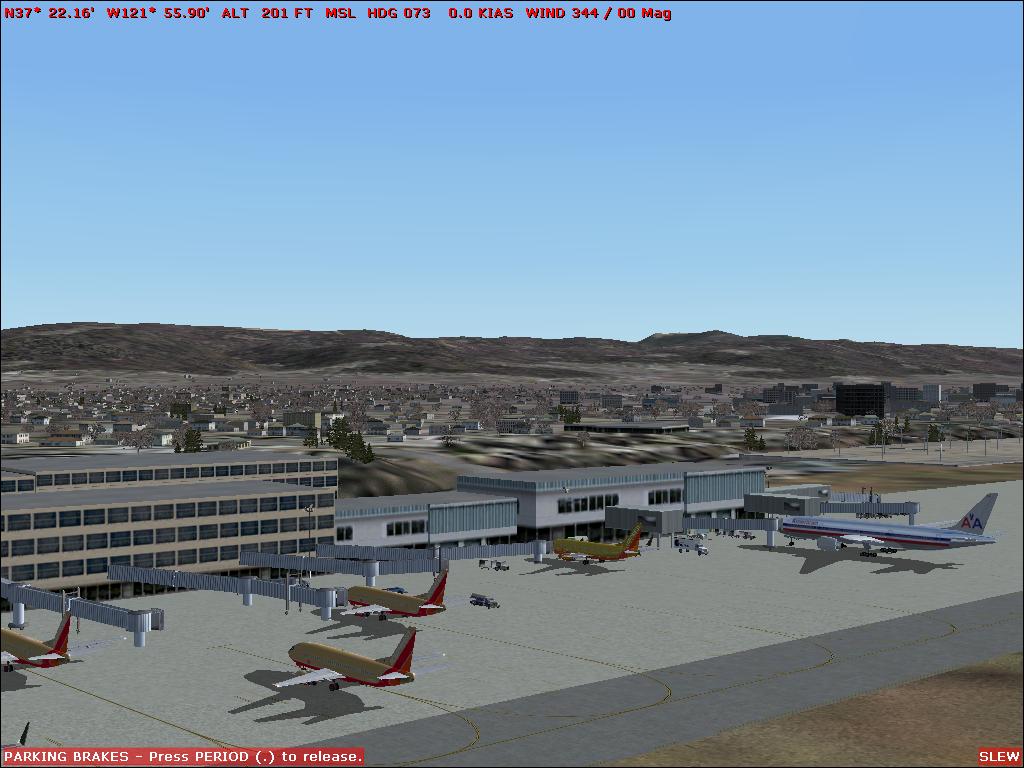 Mineta San Jose International Airport (Ksjc) Enhanced With Ez-Scenery