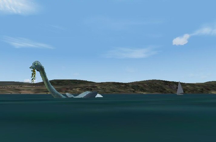 Ogopogo At Lake Okanagan, Bc Canada