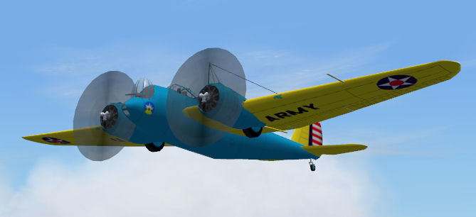 Fs2004 Martin B-10 The Martin B-10 Was The First All Metal, Retracting Gear, Enclosed Cock