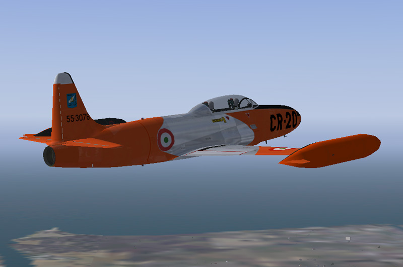 Fs2004 T-33A Italian Air Force , Reparto Radiomisure