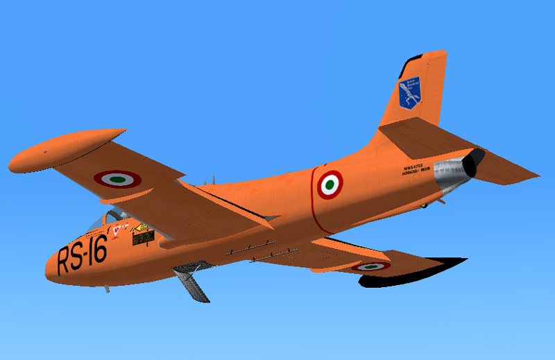 Fs2004 Aermacchi Mb-326 Italian Air Force , Reparto Sperimentale Volo — 1