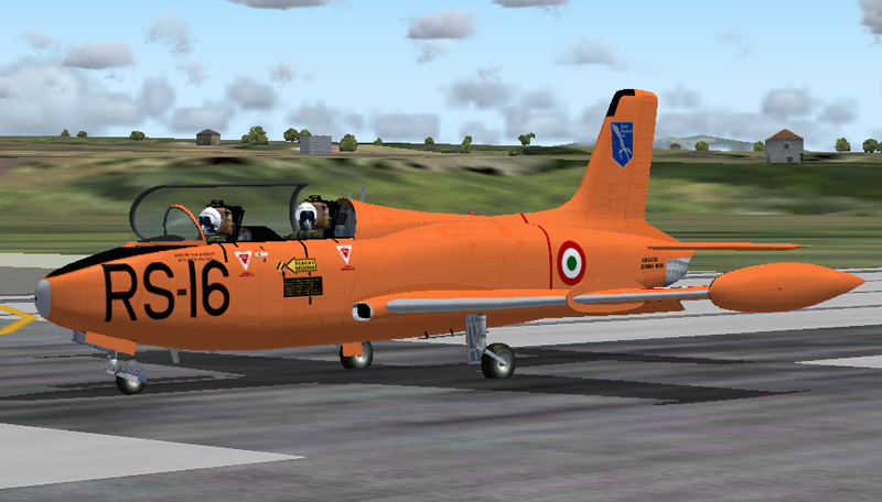 Fs2004 Aermacchi Mb-326 Italian Air Force , Reparto Sperimentale Volo